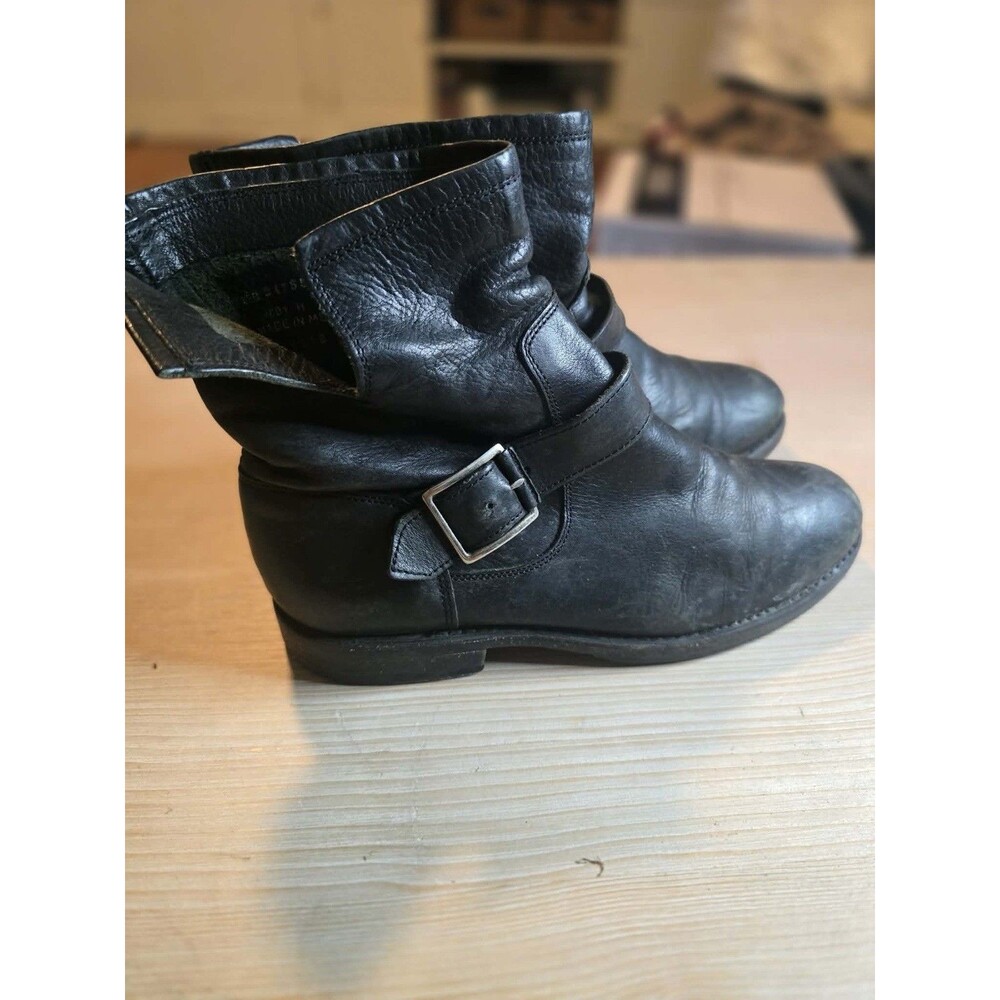 Frye Women's Natalie Short Engineer Boots sz 7 1/2
